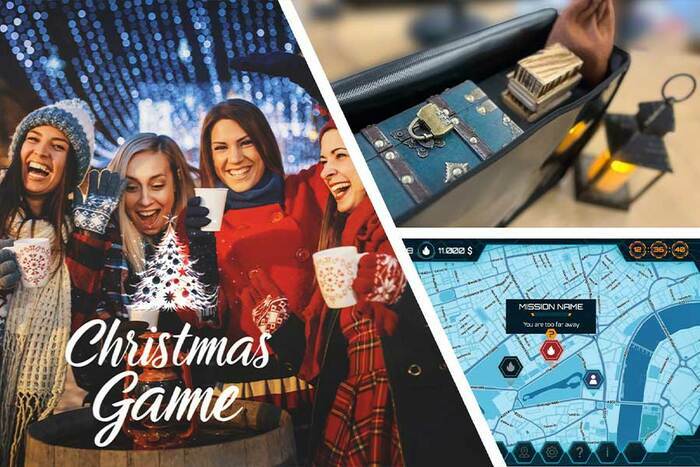 Abdessamad CHLIH Escape Game image publicitaire jeu spécial noël