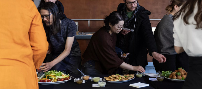Photo : Helène Maria Repas solidaire
