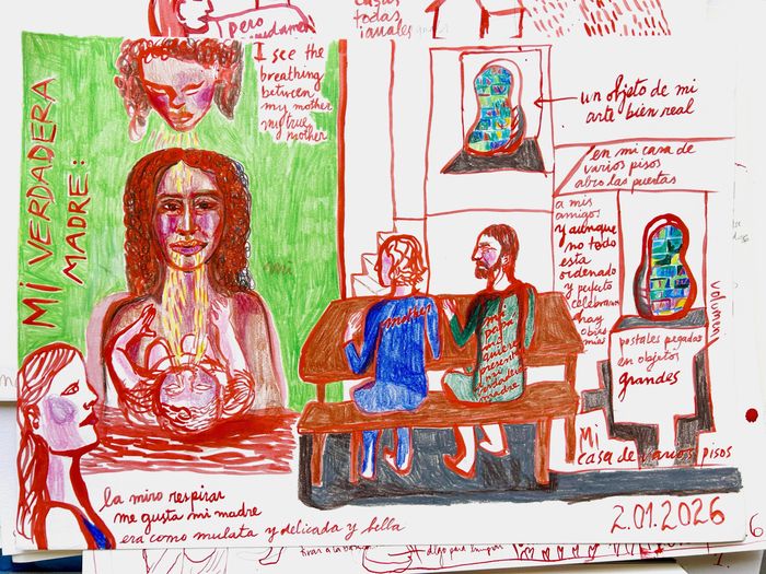 "La Madre que me enseña a respirar", 2026, Marisa Cornejo