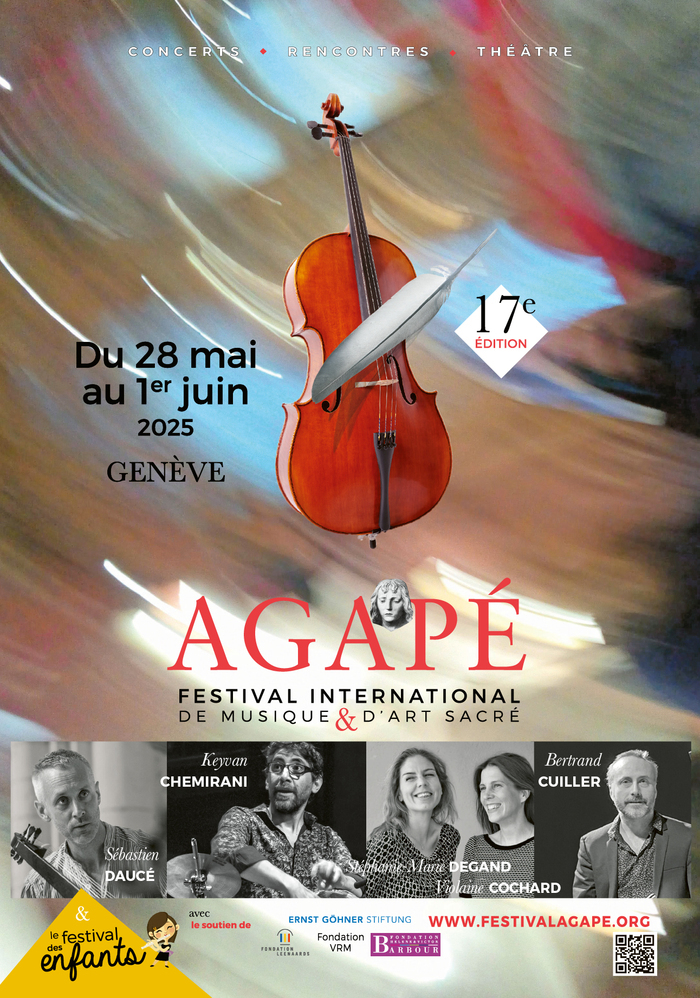 Association Agapé Affiche du 17ème Festival Agapé
