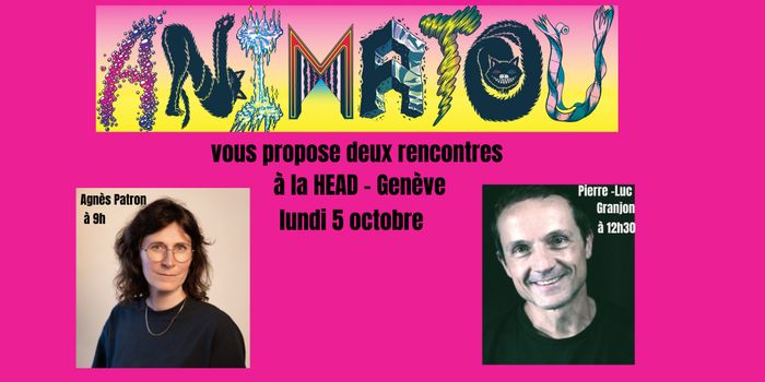 photo portrait d'Agnès Patron et Pierre-Luc Granjon