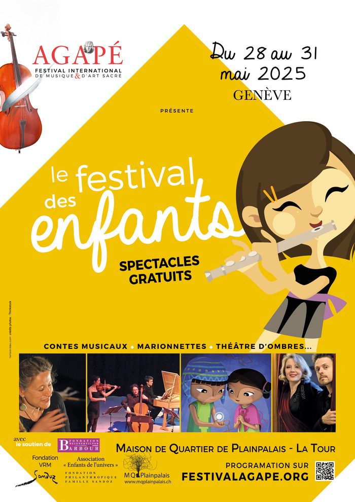 Association Agapé Affiche du Festival des Enfants