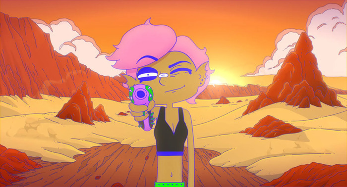 Lesbian space princess Image du film