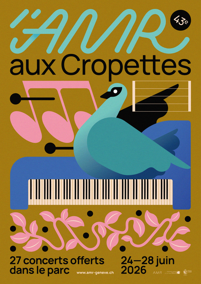 Affiche de l'AMR aux Cropettes