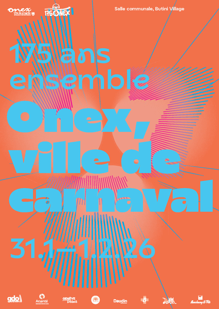 Affiche : Onex, ville de carnaval