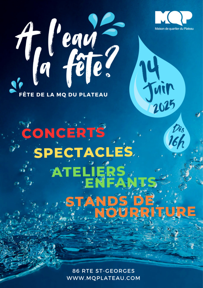 Antonin Kummer Programme sur fond d'eau et de bulles