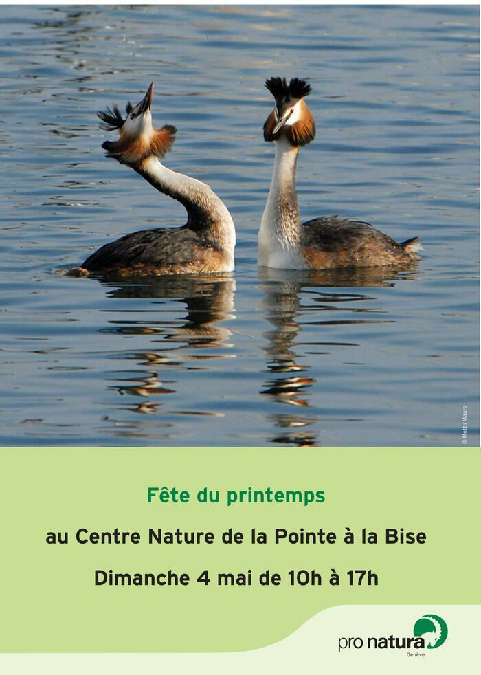 Pro Natura Genève Flyer pour la fête du printemps