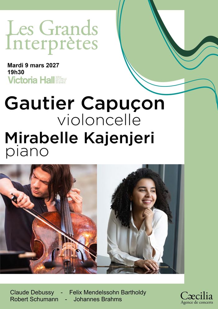Gautier Capuçon et Mirabelle Kajenjeri