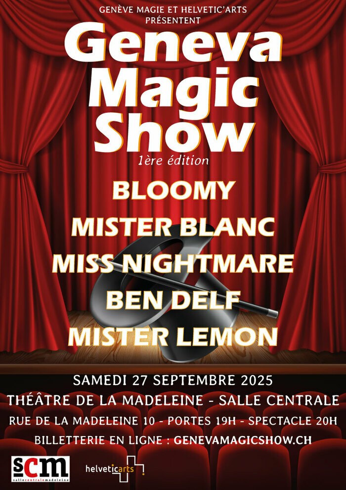 Affiche Geneva Magic Show