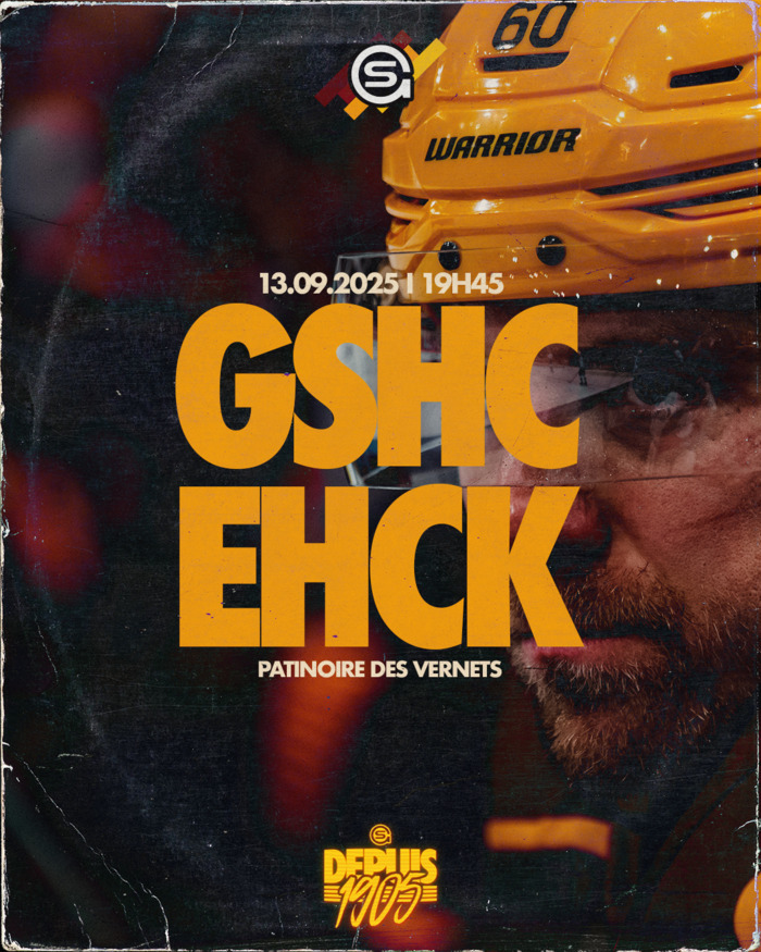 Genève-Servette Hockey Club GSHC vs EHCK