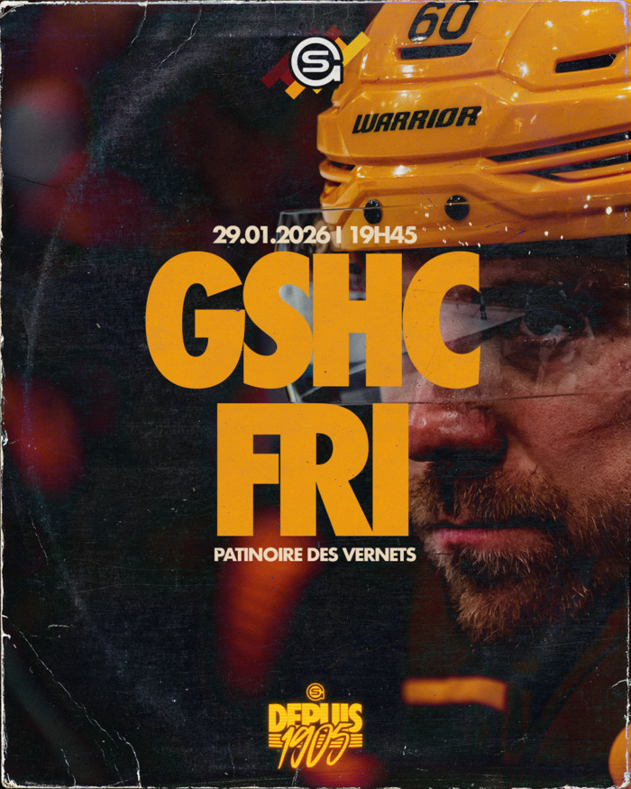 Genève-Servette Hockey Club GSHC vs FRI