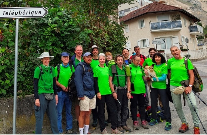 Groupe de marcheurs