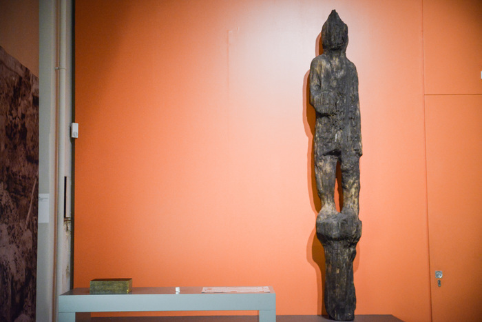 Statue du Port dans salle d'archéo régionale