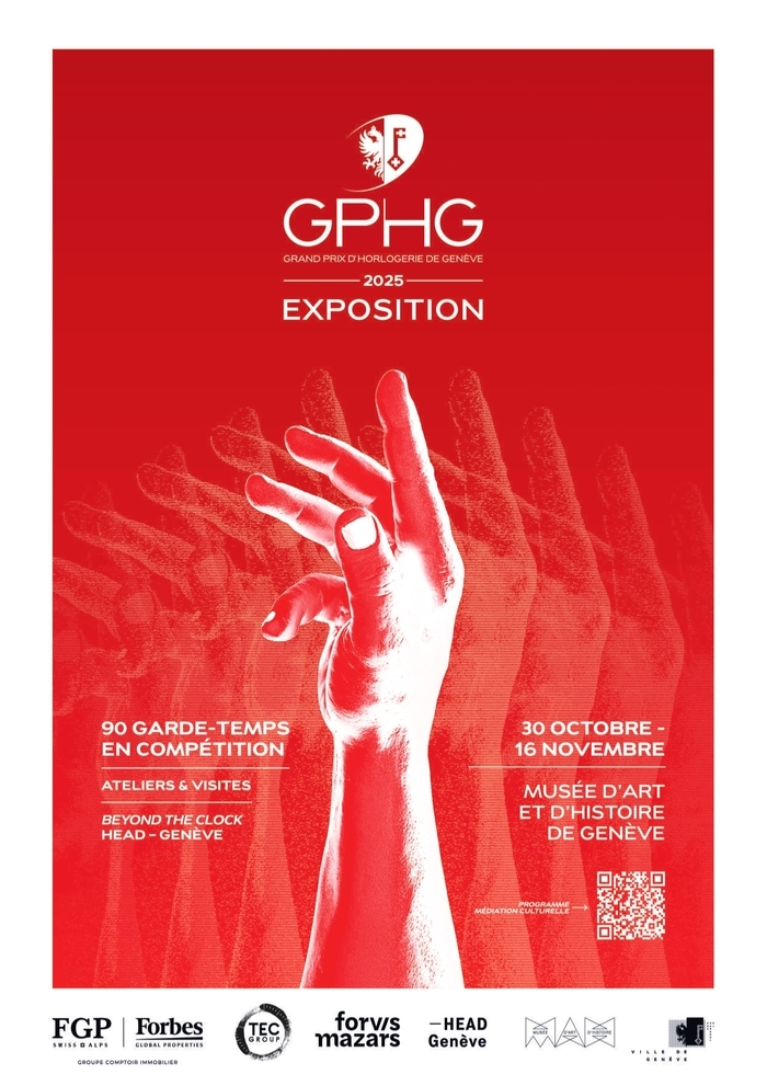 Exposition des 90 garde-temps présélectionnés & «Beyond the Clock» – Travaux des étudiants de la Chair de Design Horloger et du Département d'Architecture d'Intérieur de la HEAD – Genève  - Musée d'art et d'histoire de Genève du 30 octobre au 16 novembre 2025