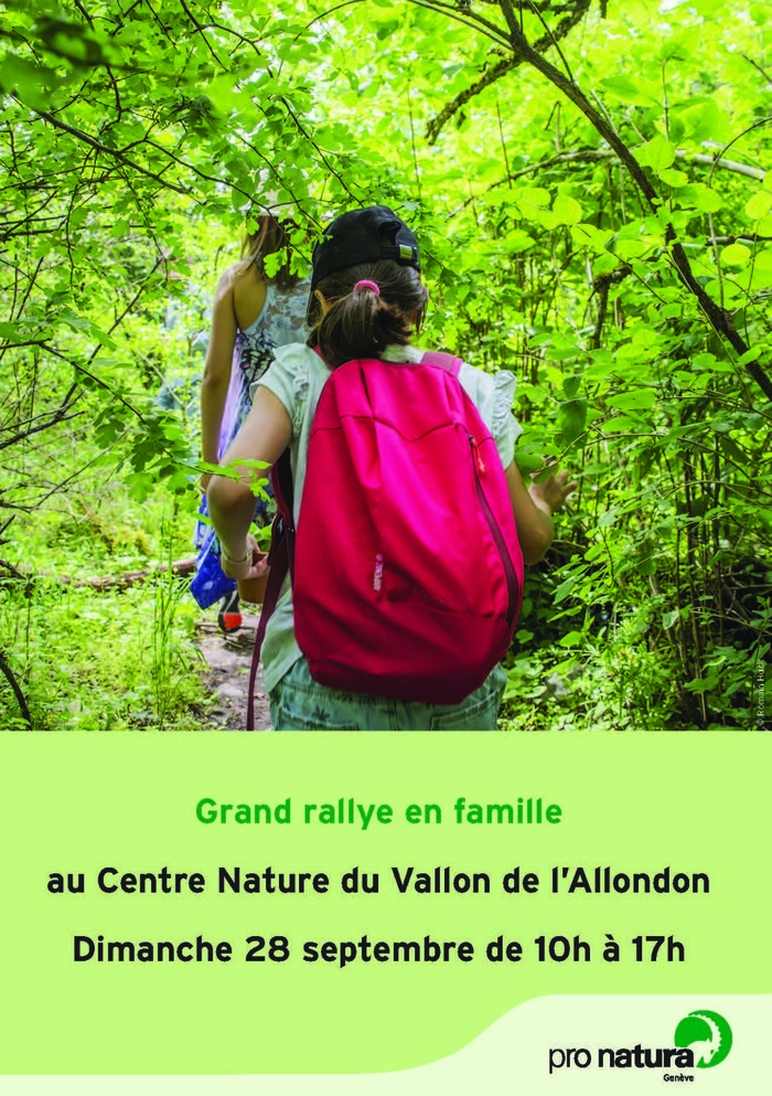 Flyer promotion "Grand rallye en famille"