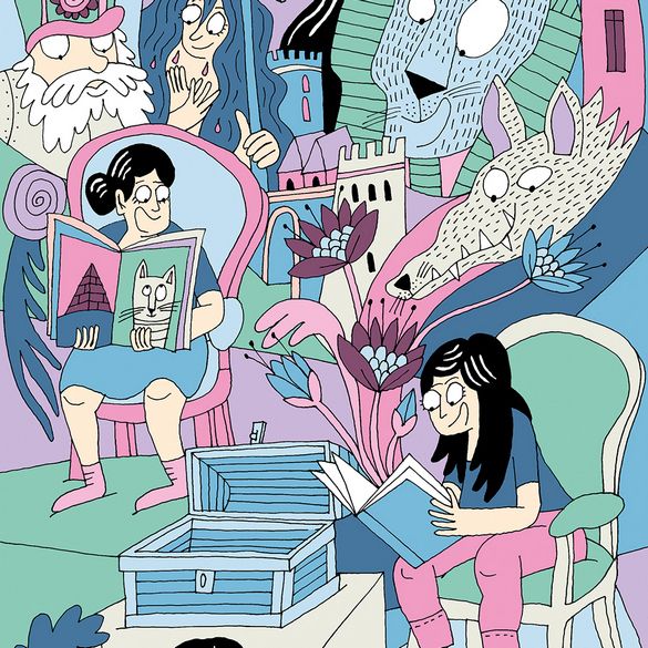 Illustration d'Albertine Barman illustrant l'événement