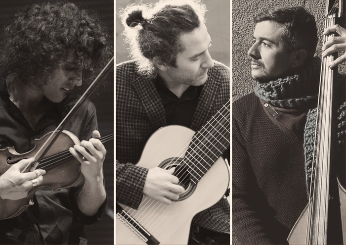 les trois musicians du concert
