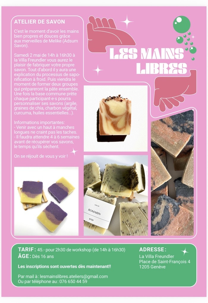 Atelier fabrication savlns