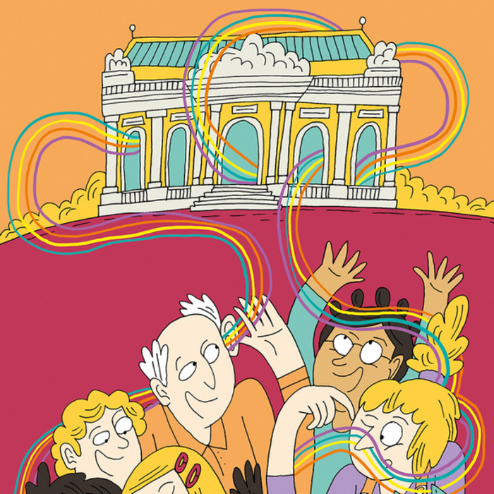 Illustration de l'événement, illustration d'Adrienne Barman