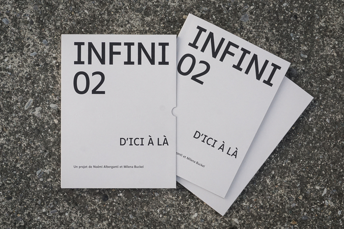 Theo Keiflin couverture du livre INFINI 02 – D’ICI À LÀ sur fond gris