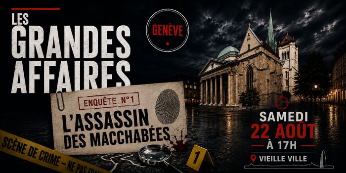 Jeu d'enquête en vieille ville de Genève