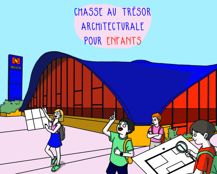 Julia Pelichet / Ma ville, Mon amour Dessin du Pavillon Sicli
