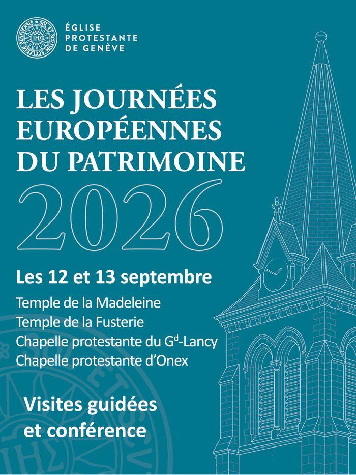 Le clocher d'une église
