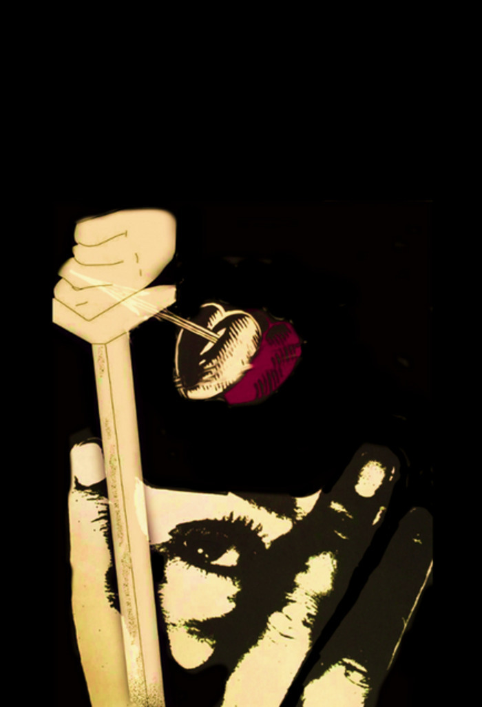 le visage d'une femme