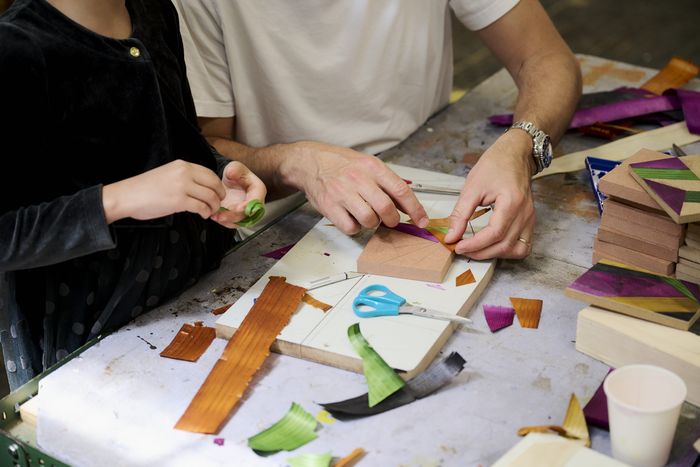 atelier maroquinerie de copeaux