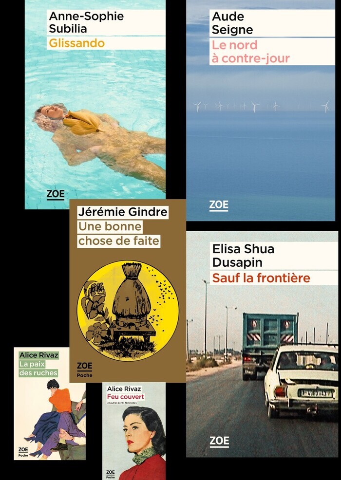 couvertures de la collection Zoé