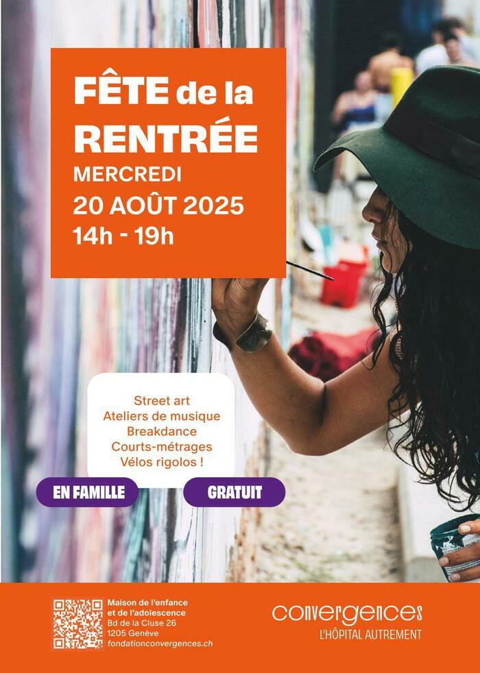 Convergences Flyer fête de la rentrée