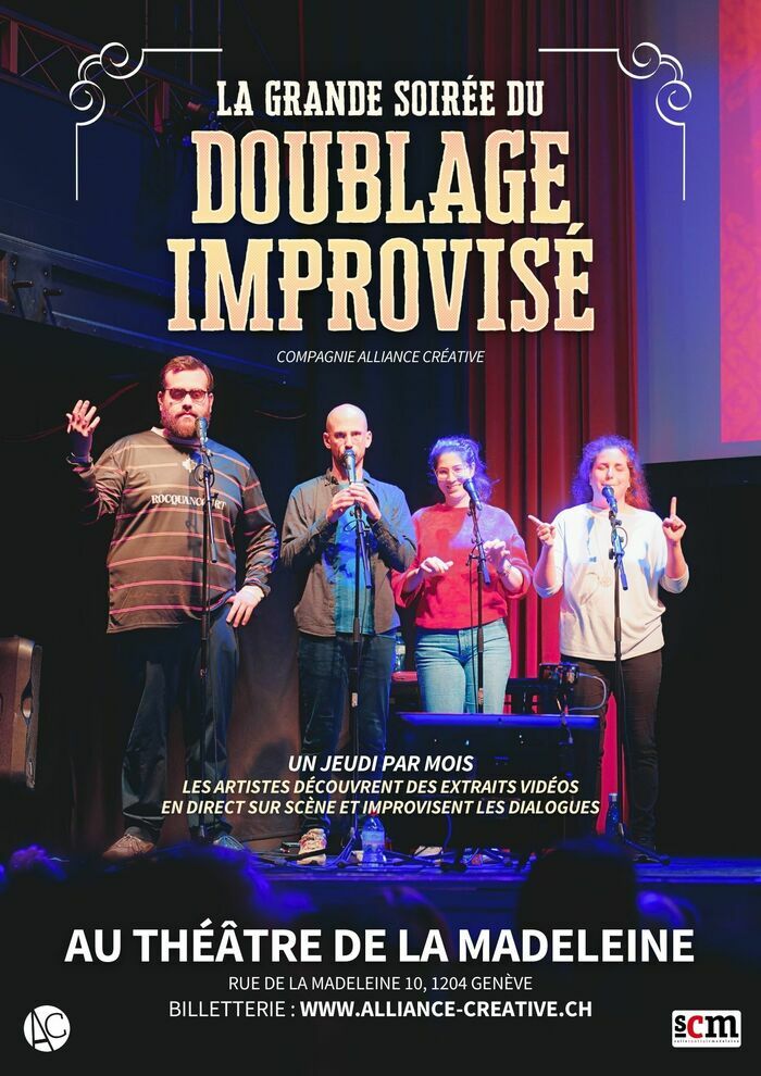 Affiche Doublage improvisé