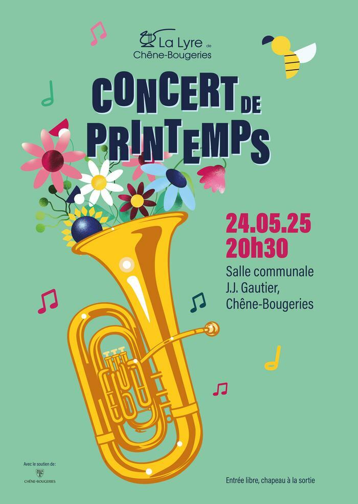 Saxophone avec des fleurs