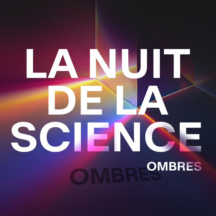 Affiche avec titre La nuit de la science le 4 et 5 juillet
