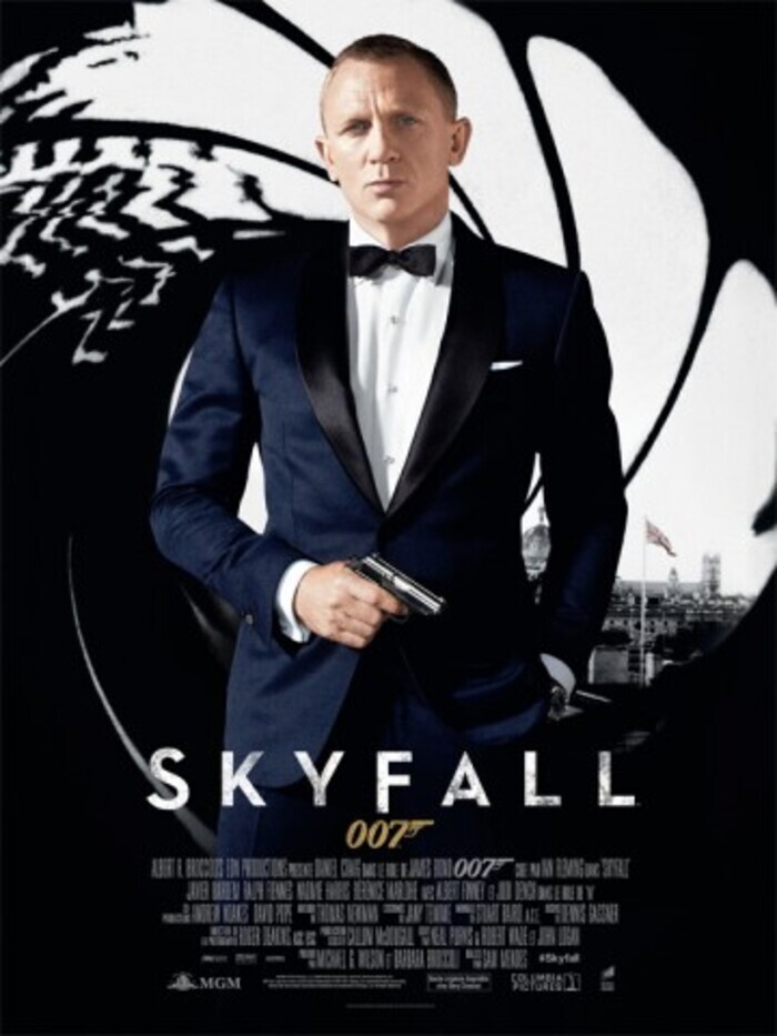 affiche James Bond Skyfall