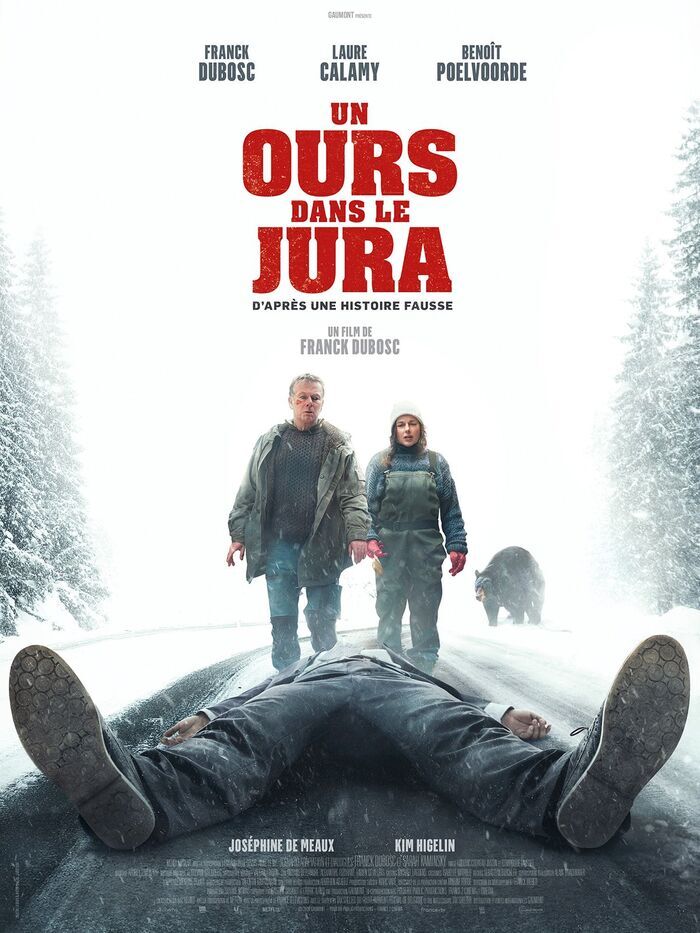 affiche un ours dans le jura