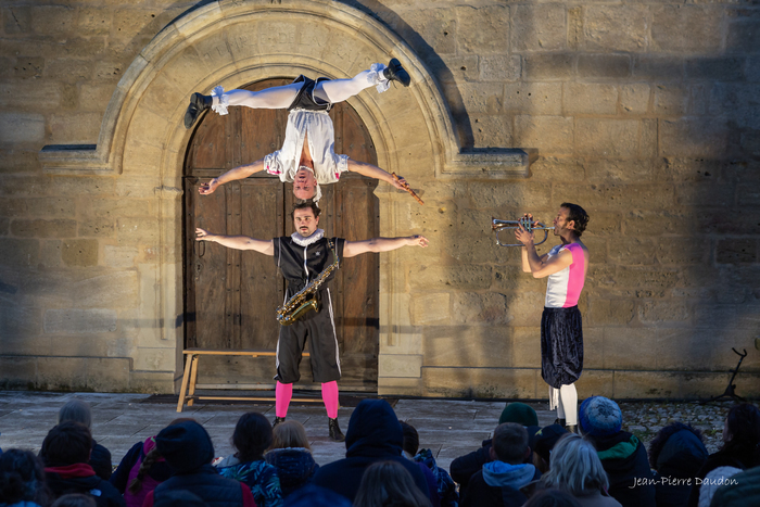 Jean-Pierre Daudon 3 hommes acrobates