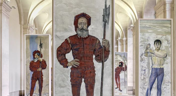 Guerriers de Hodler