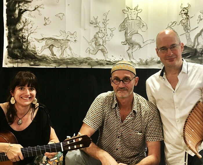 Michel, Sophie et Tom Tirabosco Michel, Sophie et Tom Tirabosco
