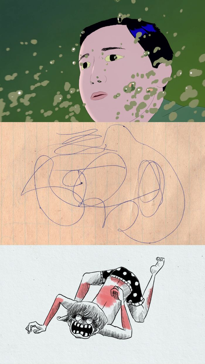 3 images de court métrages