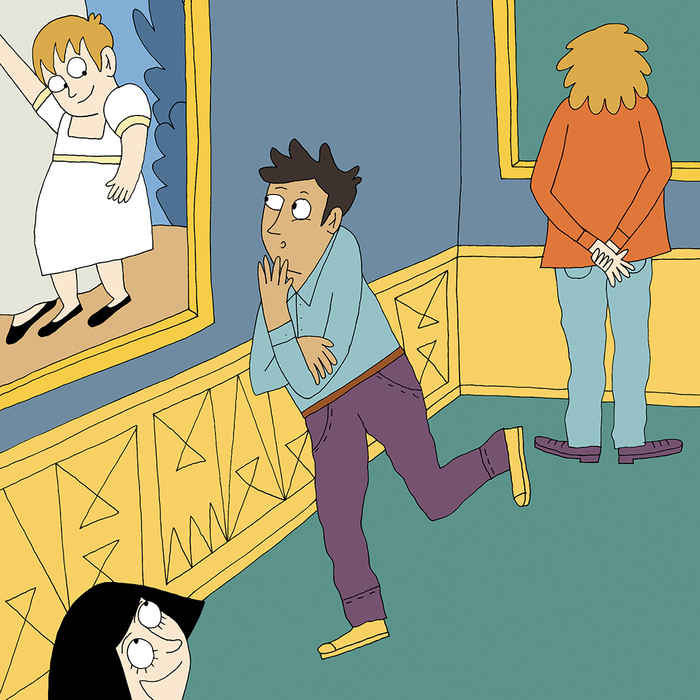 Illustration de l'événement, illustration d'Adrienne Barman