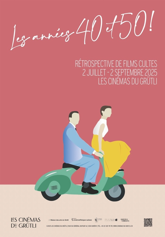 Les Cinémas du Grütli Affiche de la rétro Les Années 40 et 50
