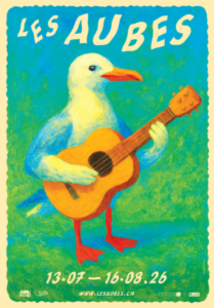 L'image représente l'affiche des Aubes musicales