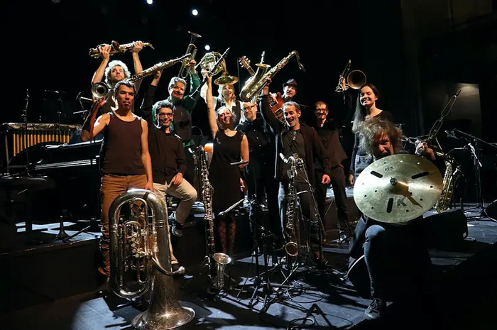 Fanfare du Loup Photo des musiciens de la Fanfare du Loup