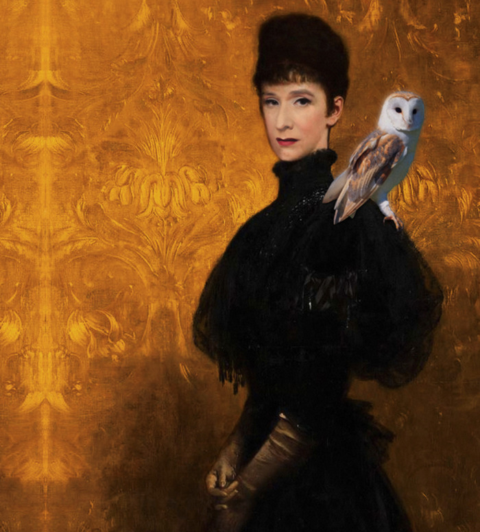 photo Multiput-X une femme et un oiseau