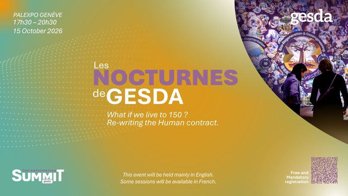 Les Nocturnes de GESDA : What if we live to 150? Re-writing the Human contract.