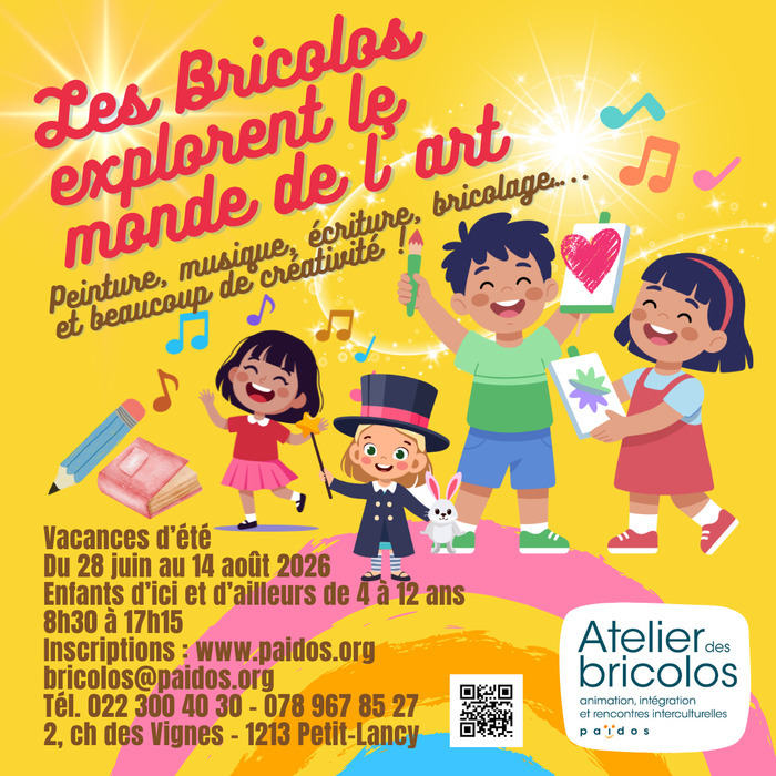 Les Bricolos explorent le monde de l'art !