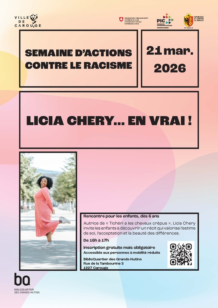 Image de Licia Chery, dans un parc, habillée d'une robe longue rose claire et avec une jambe en l'air.