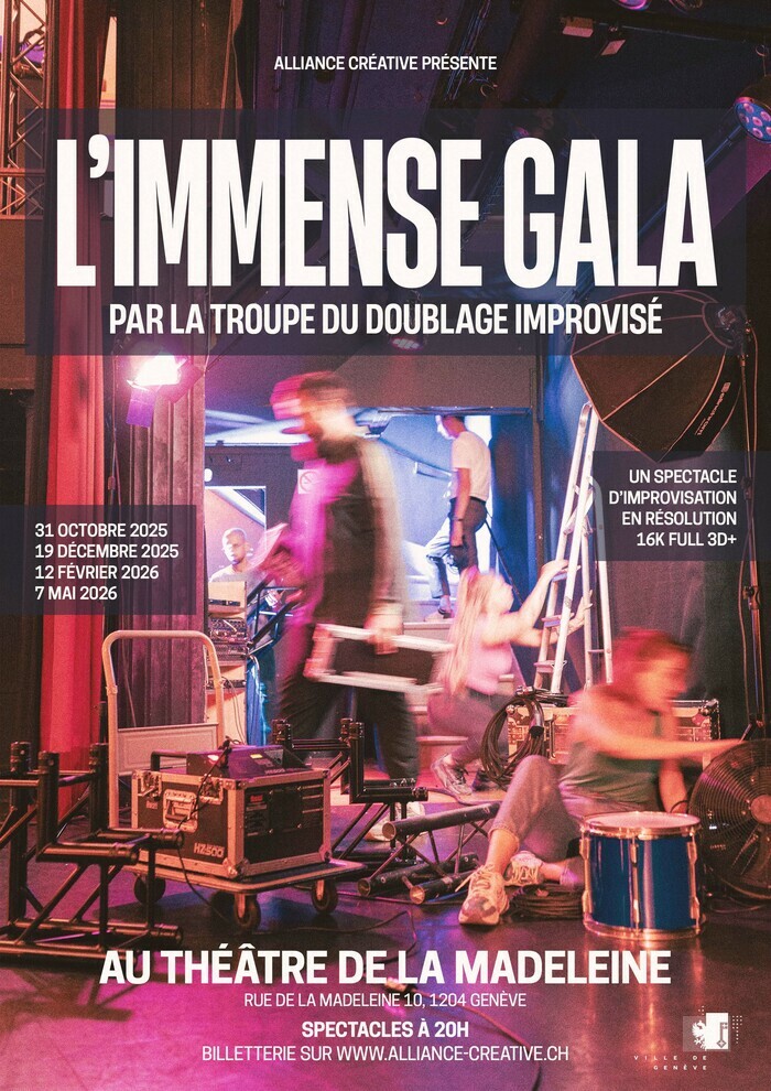 Affiche Immense Gala