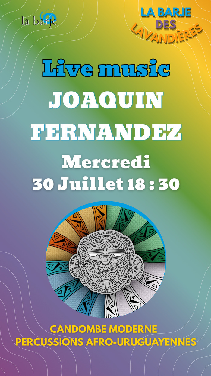 Affiche du concert de Joaquin Fernandez